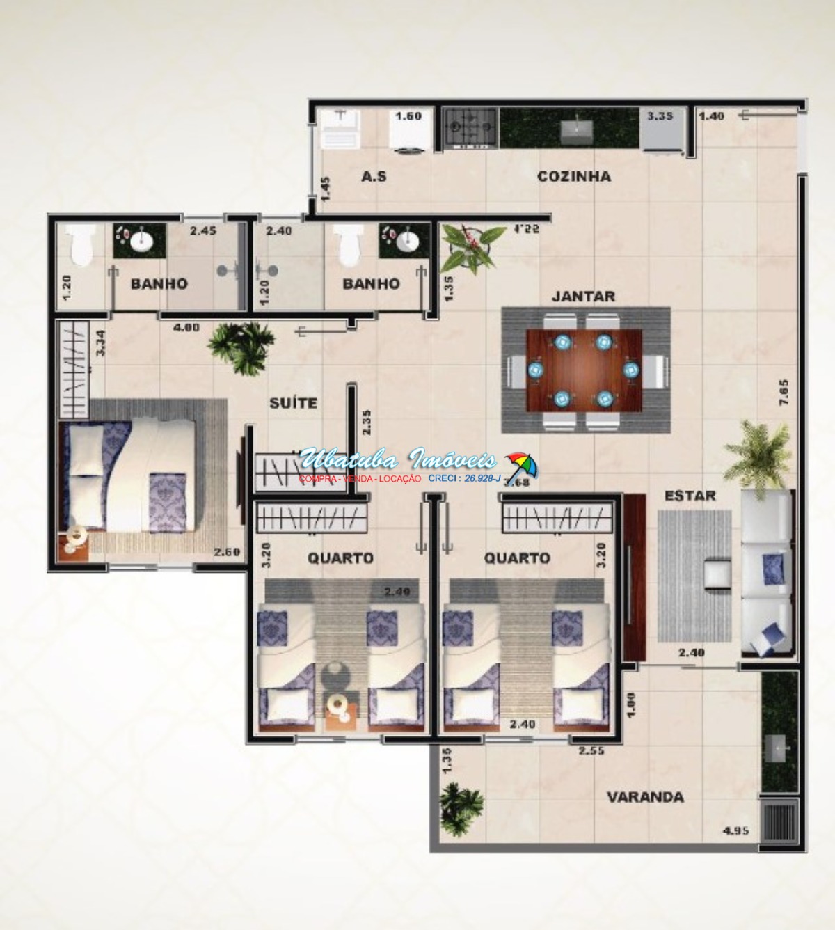 Excelente apartamento novo ( entrega dezembro 2025) - foto 2