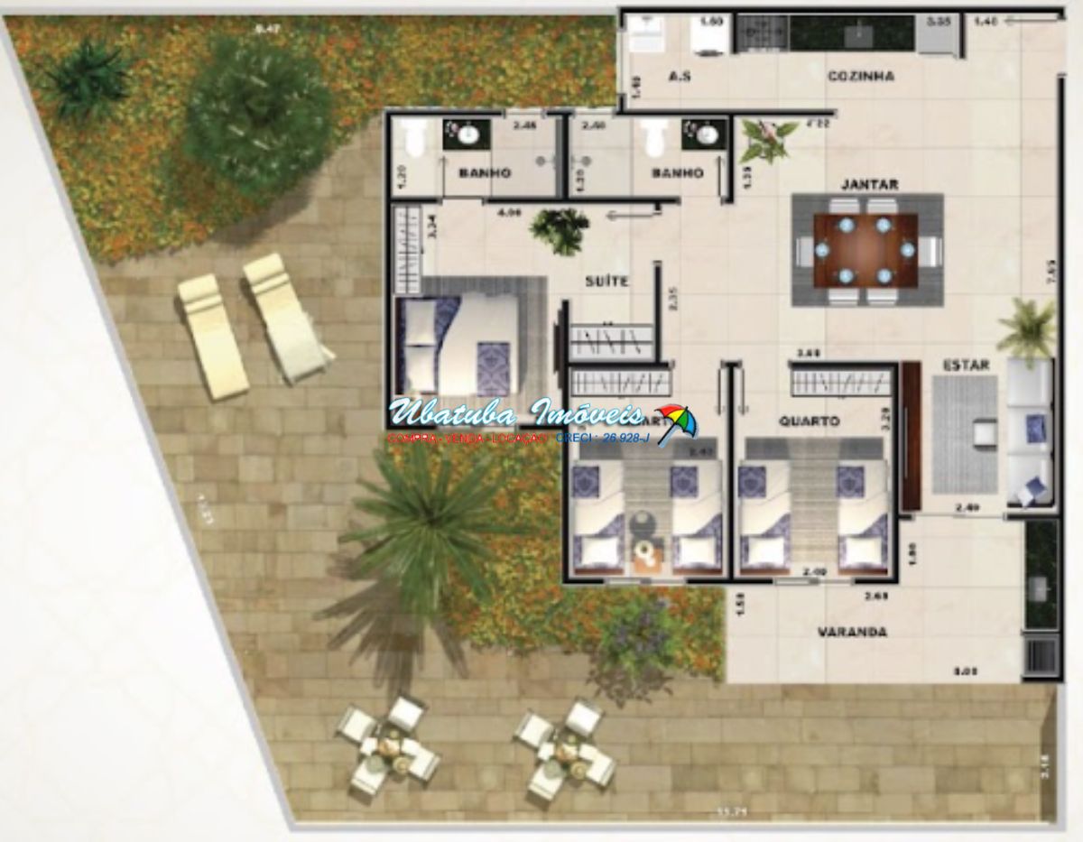 Lindo apartamento tipo garden (novo) entrega dezembro 2025 - foto 10