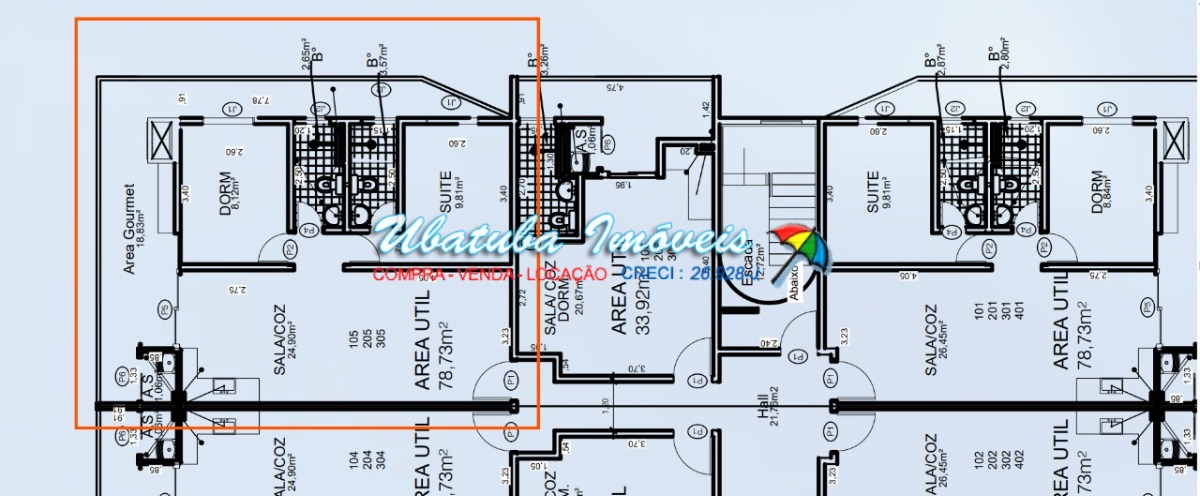 Apartamento no centro da cidade - foto 1