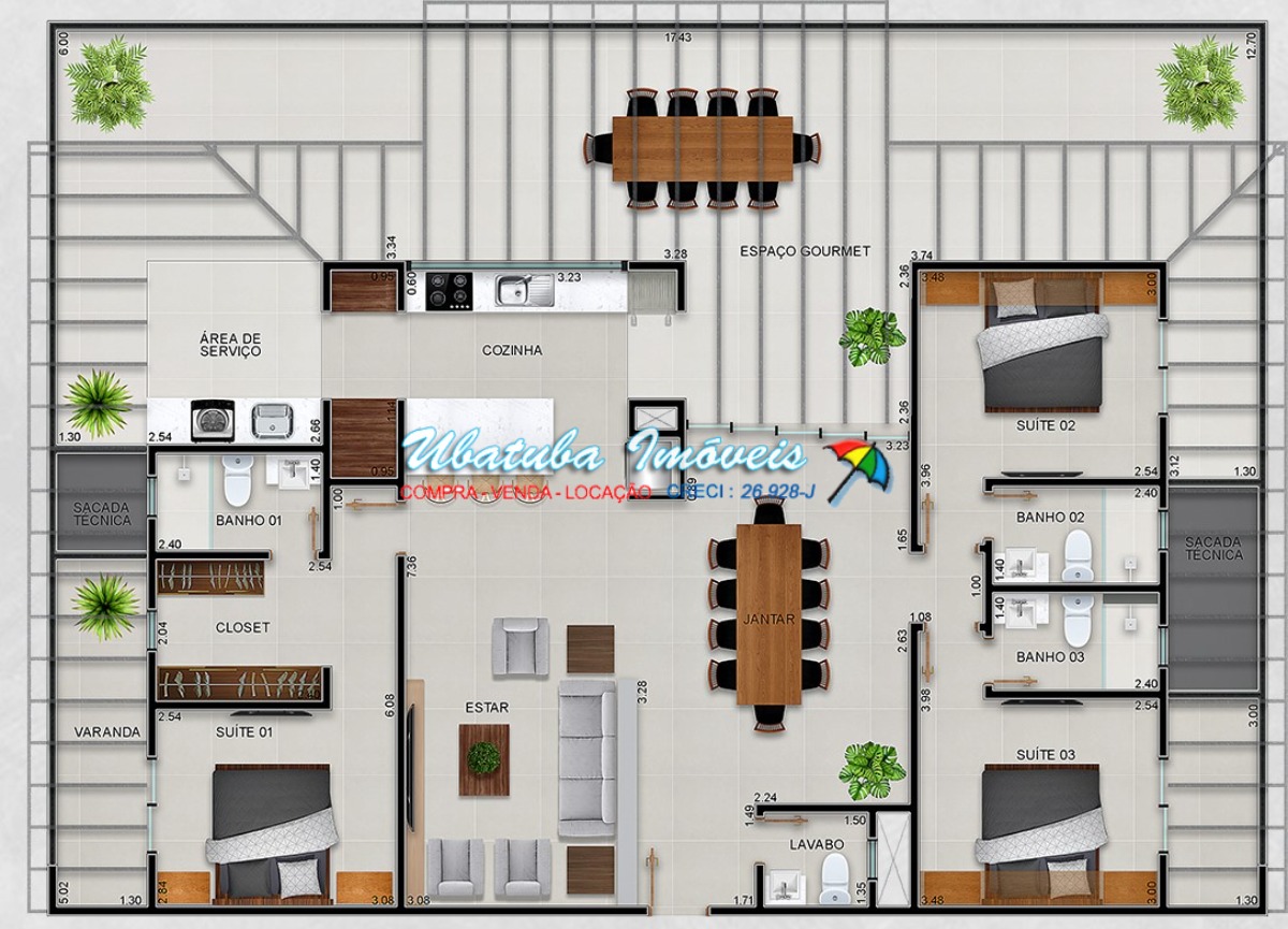 Excelente apartamento no bairro itaguá - foto 2