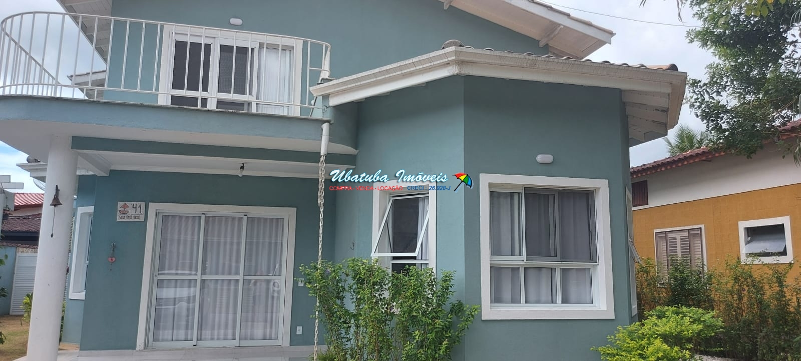 Linda casa em condomínio fechado ubatuba country - foto 1