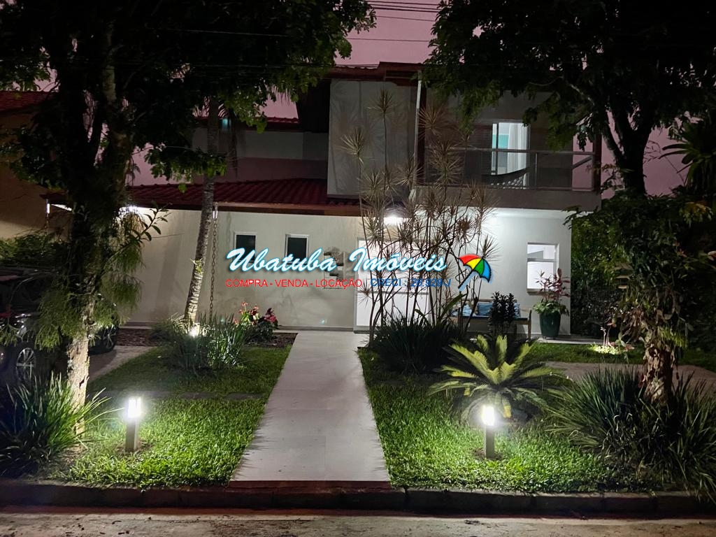 Excelente casa em condomínio fechado ubatuba country com 04  - foto 1