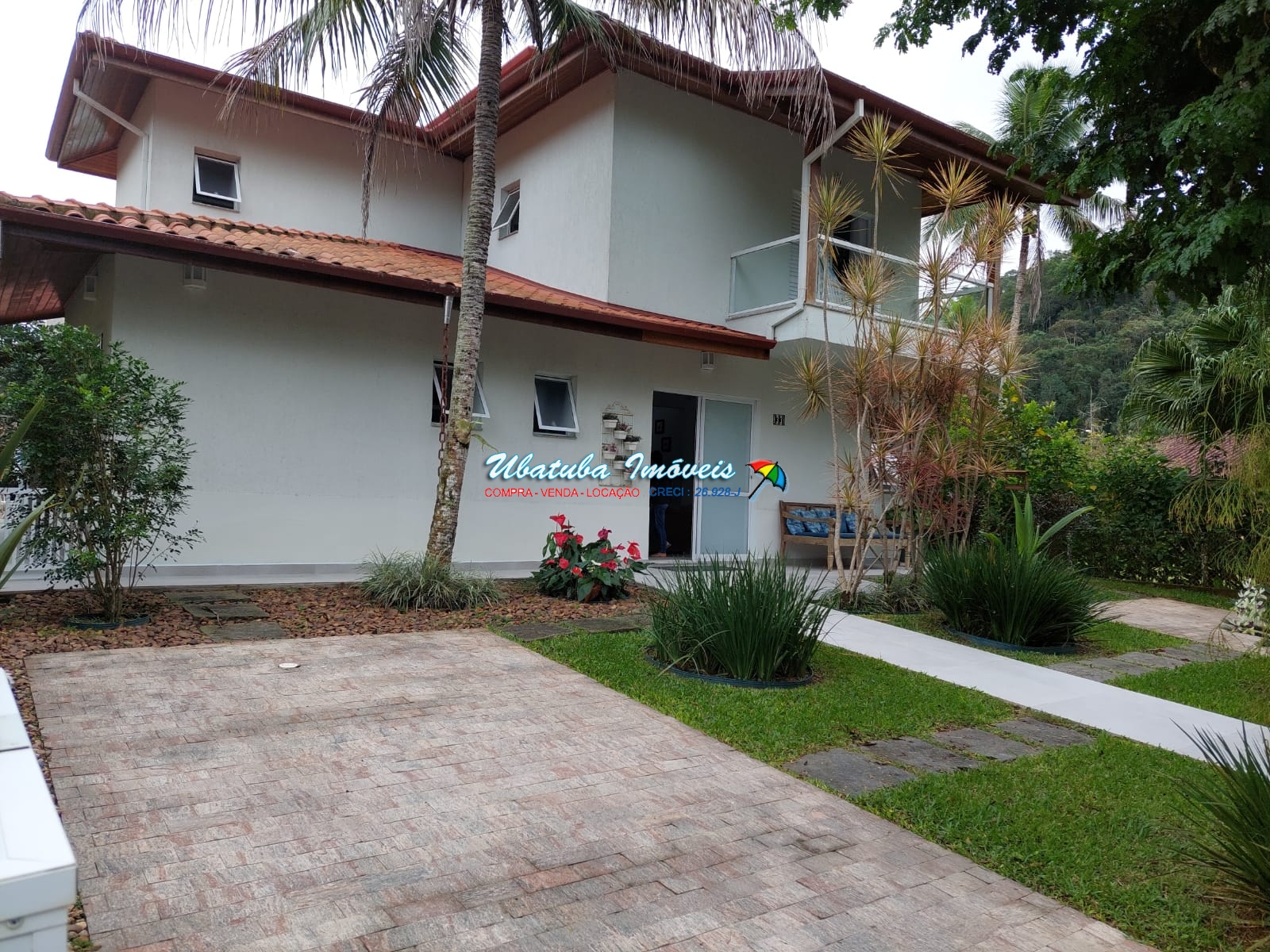Excelente casa em condomínio fechado ubatuba country com 04  - foto 3