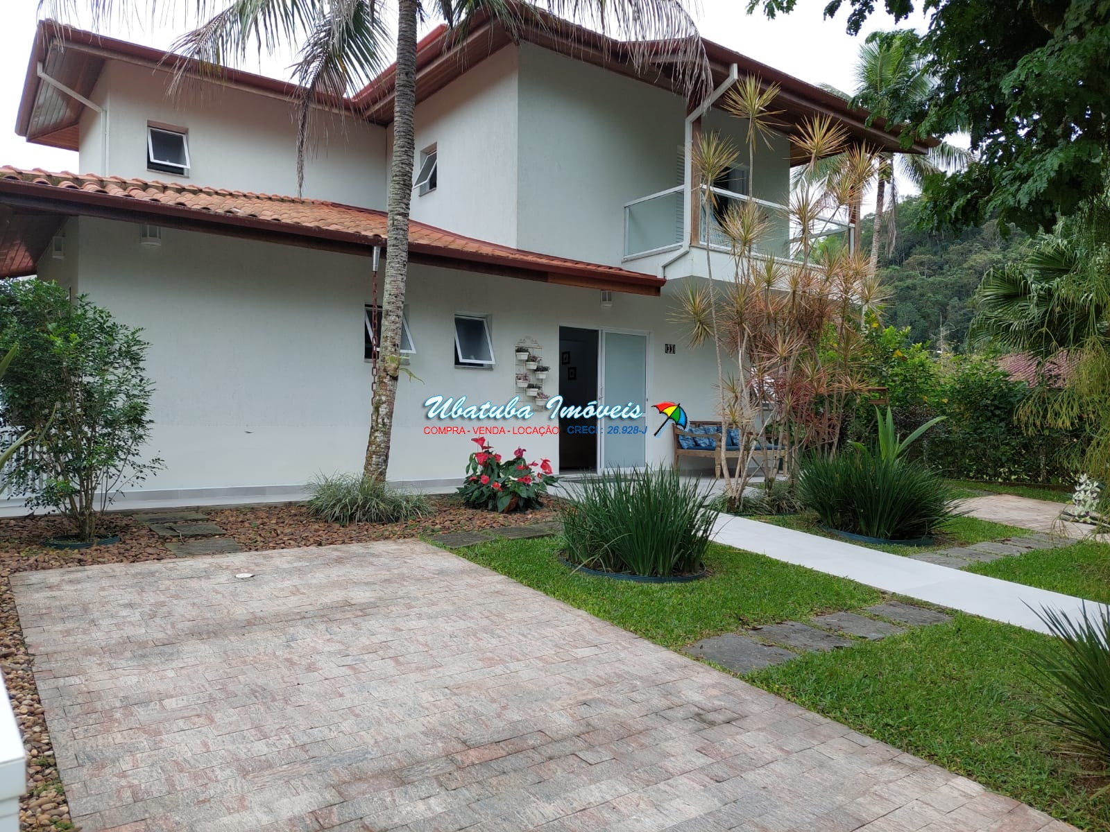 Excelente casa em condomínio fechado ubatuba country com 04  - foto 7
