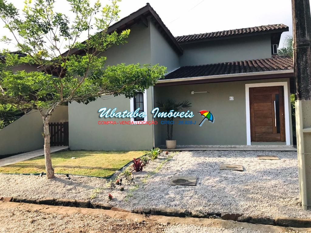 Casa com ótima localização em condomínio fechado ubatuba cou - foto 1