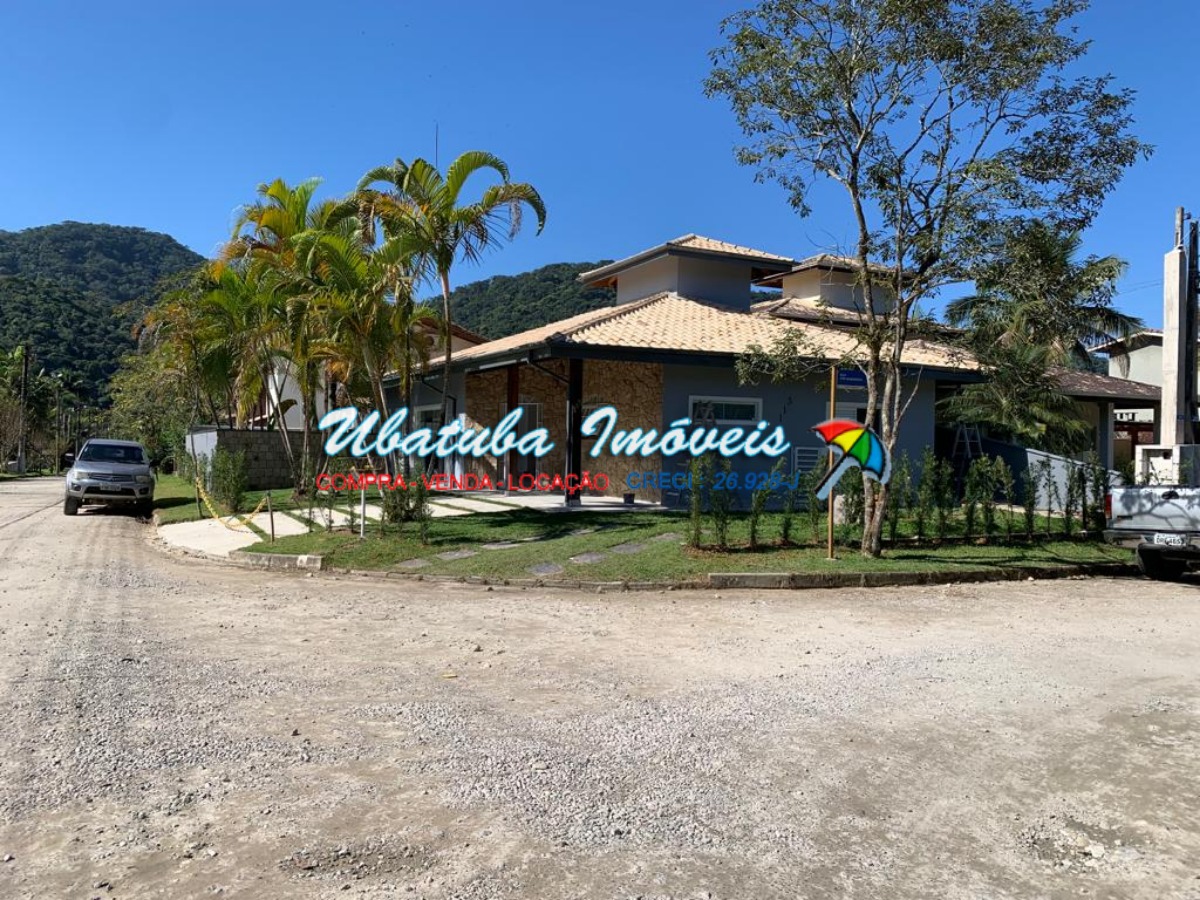 Linda casa em condominio fechado ubatuba country - foto 1