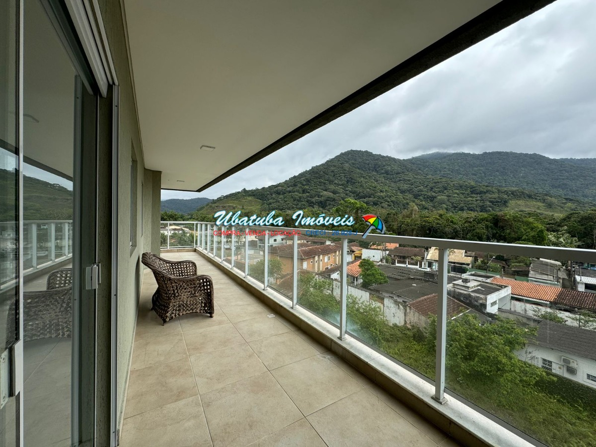 Excelente apartamento todo avarandado no centro de ubatuba c - foto 1